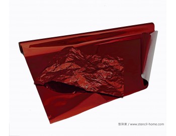 A13 紅色/藝術彩箔 (64cm*米)
